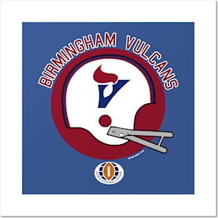 Birmingham Vulcans (World Football League) 1975 Posters and Art